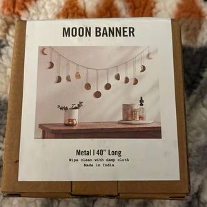Urban Outfitters decorative moon banner